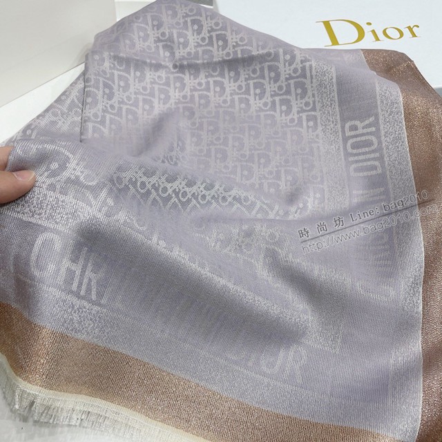 Dior秋冬2021新款披肩圍巾 迪奧時尚款羊絨混紡圍巾披肩  mmj1378